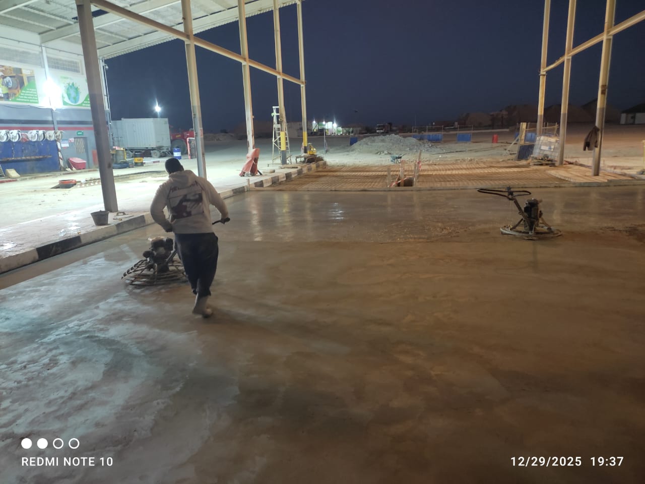 Dallage béton armé